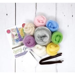New Spring Gnomes Needle Felt Felting Kit